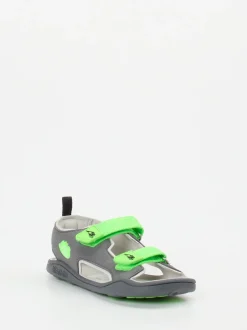 Affenzahn – Klettsandalen aus Textil in Grau