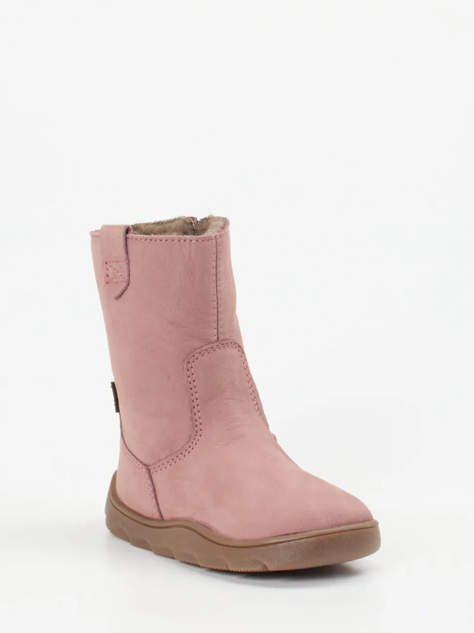 Froddo – Winterstiefel aus Nubukleder in Rosa