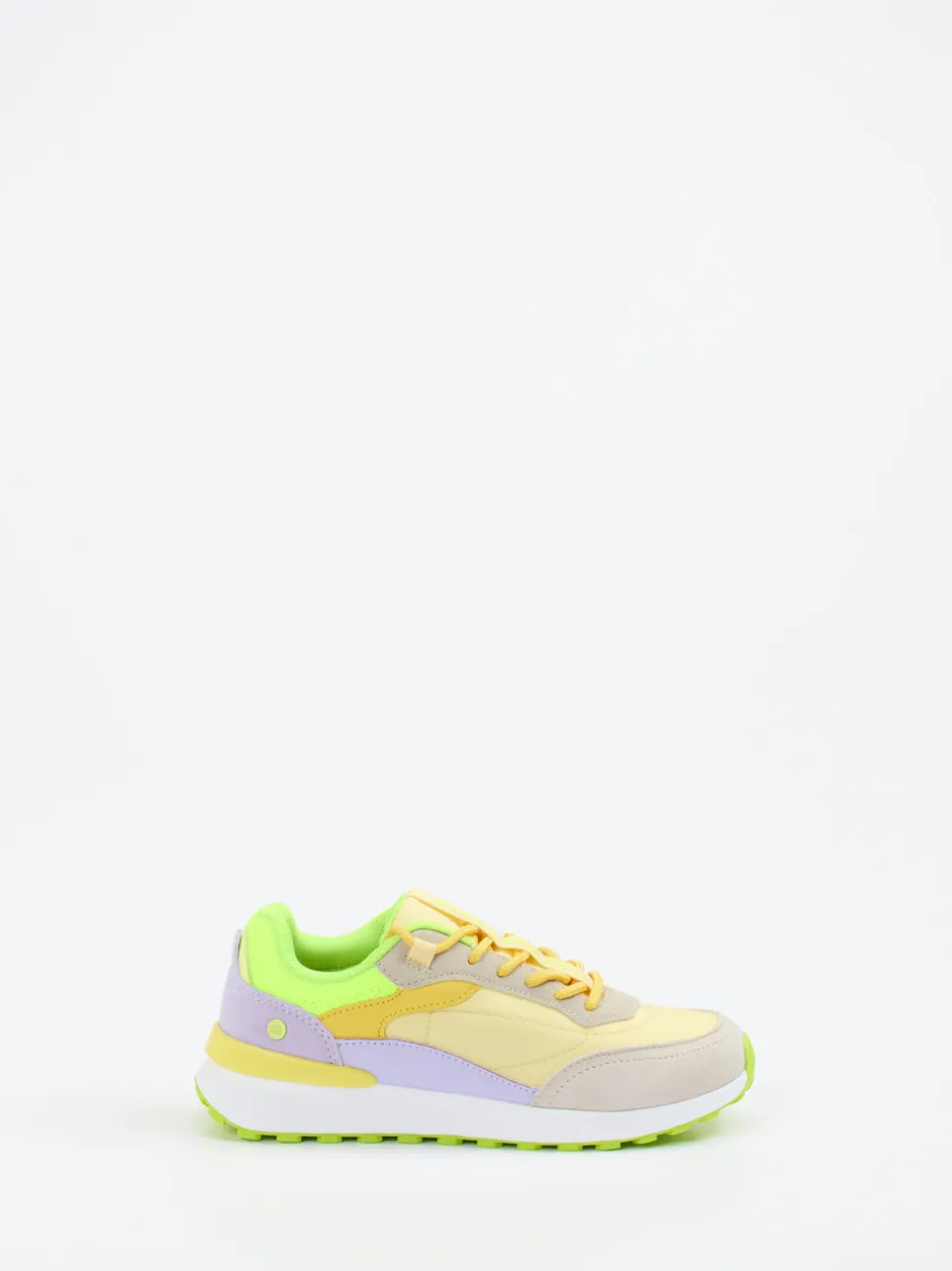 Gioseppo – Sneaker aus Veloursleder in Gelb