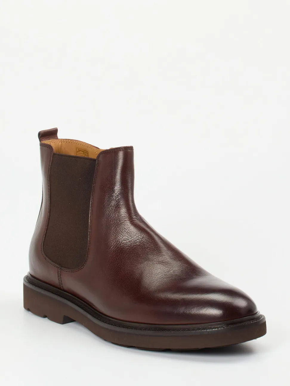 Henderson – Chelsea Boots aus Kalbleder dunkelbraun