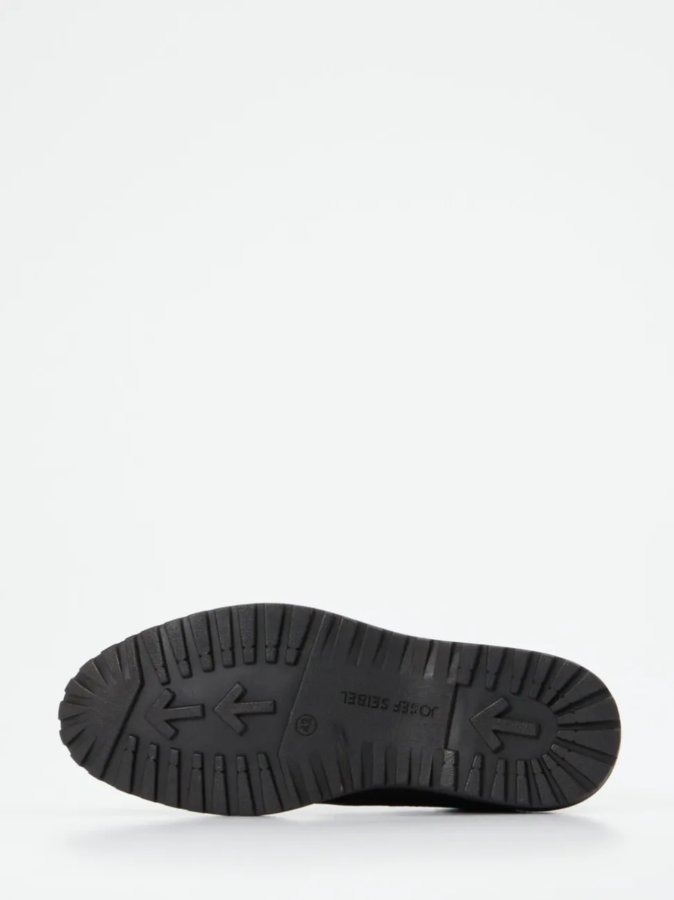 Josef Seibel – Derby-Schnürschuh aus Nubukleder schwarz
