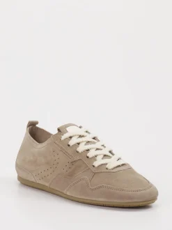 Kennel & Schmenger – Sneaker aus Veloursleder taupe